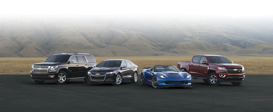 New Chevy lineup near Alexandria