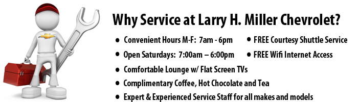 Why Service at Larry H Miller Chevrolet