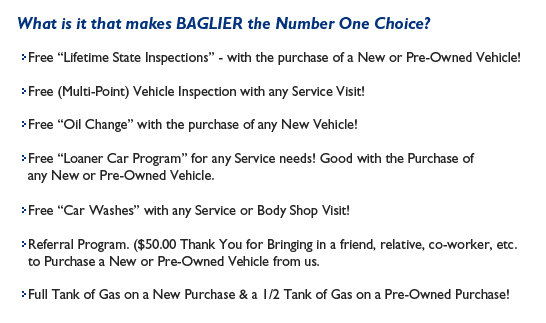 Baglier the number one choice