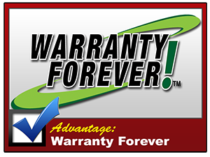 WARRANTY FOREVER!