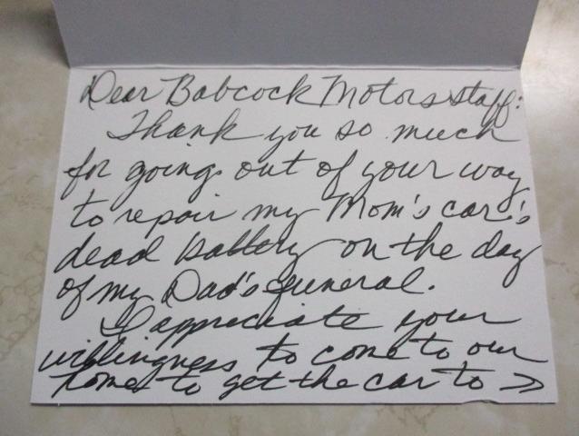 Customer Testimonial