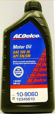 AC Delco Motor Oil