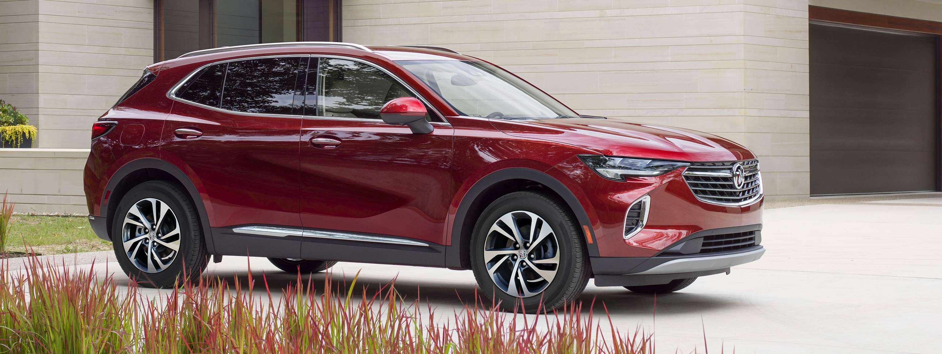 2022 Envision parked on the road.
