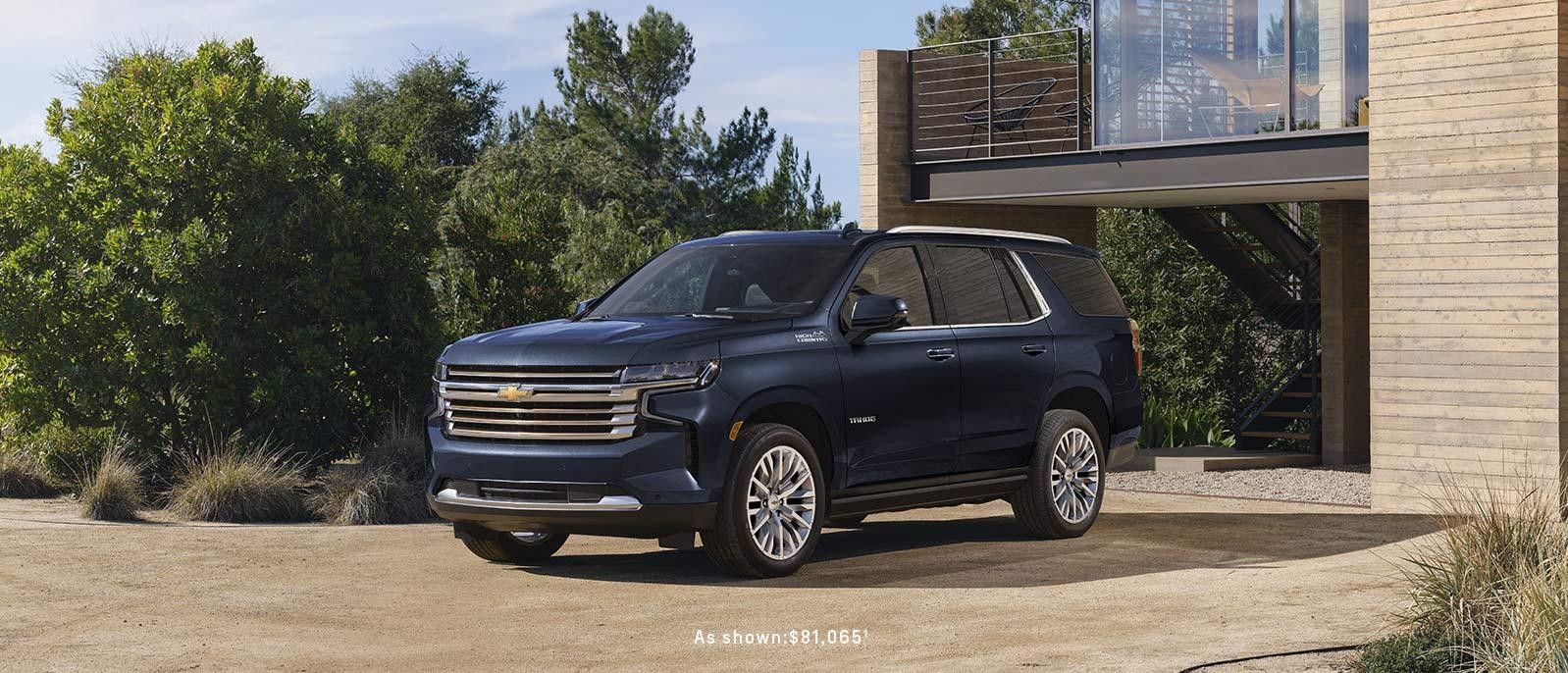 The 2024 Chevrolet Tahoe parked The 2024 Chevrolet Tahoe parked