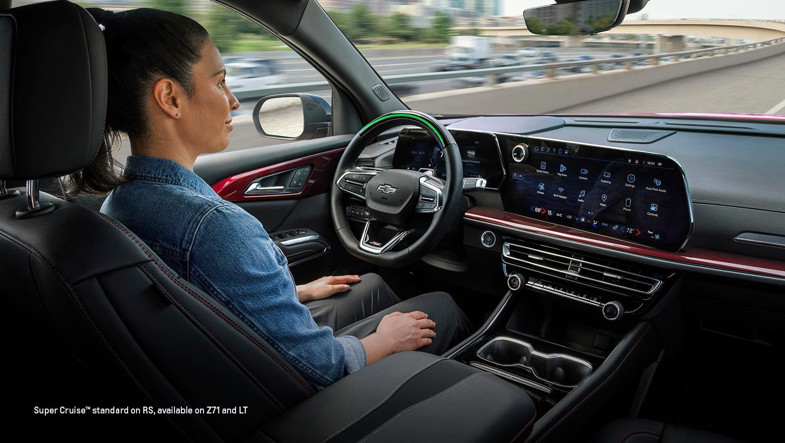 Interior of Chevrolet Traverse. Interior of Chevrolet Traverse.