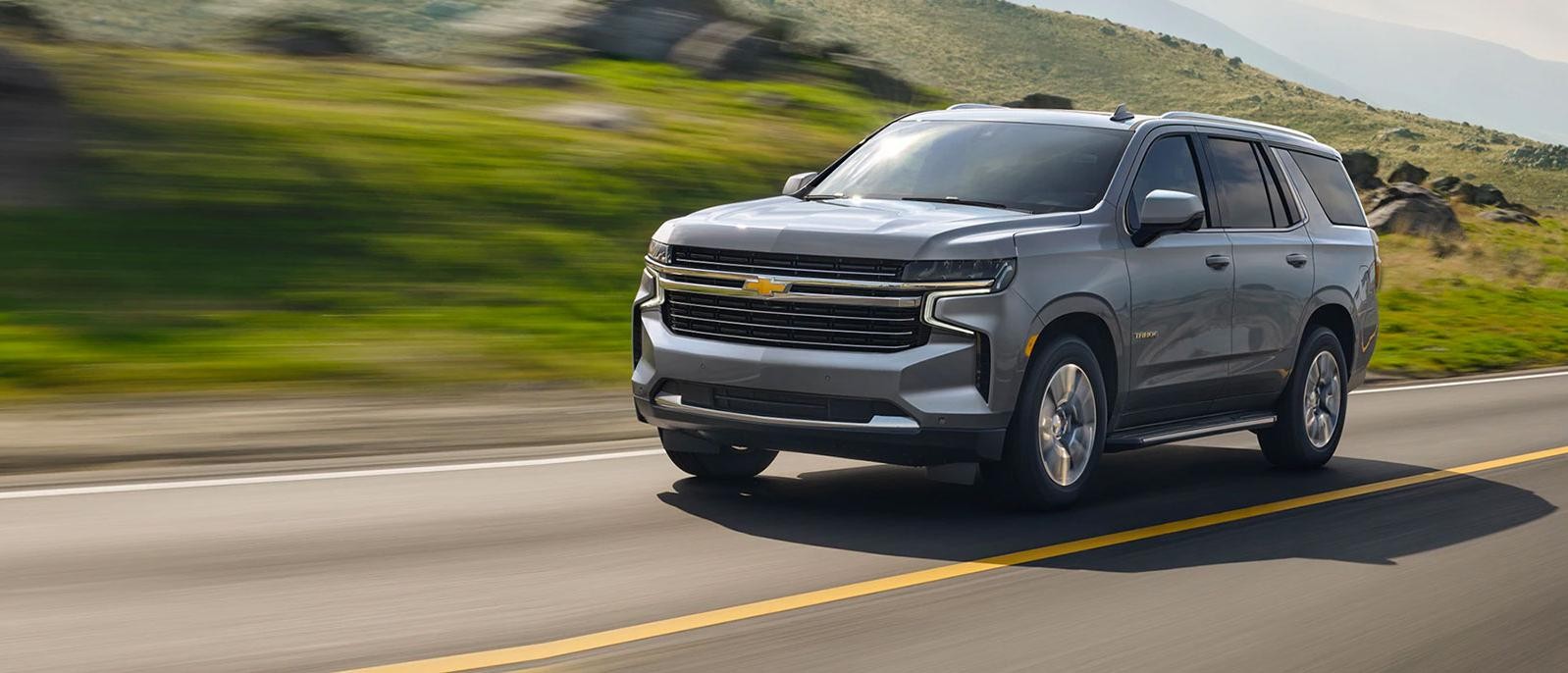 ChevyTahoe on a Mountain Highway