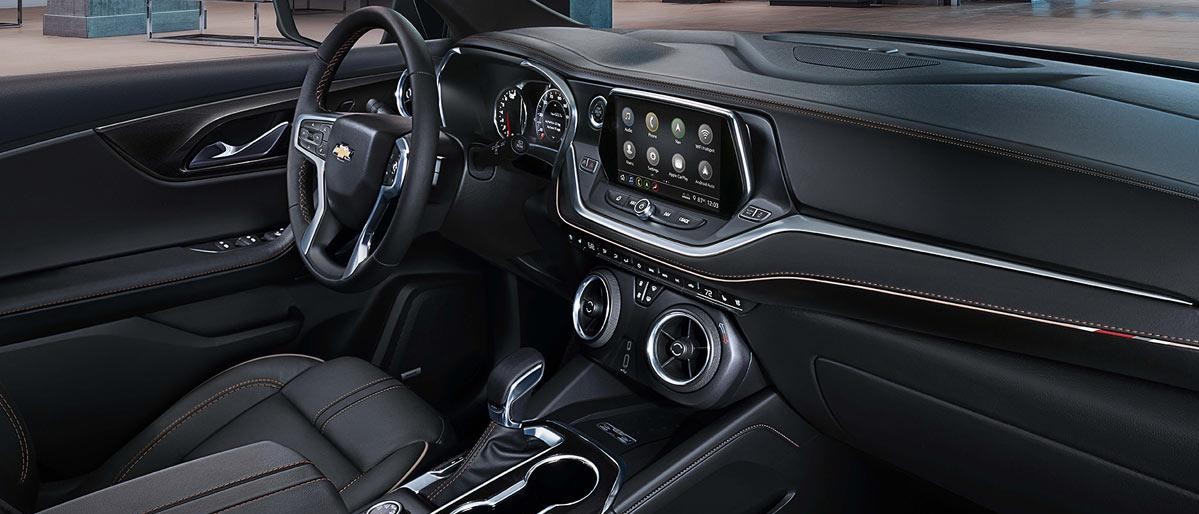 Chevrolet Blazer front seats view