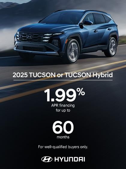 2025 Hyundai Tucson  APR Offer