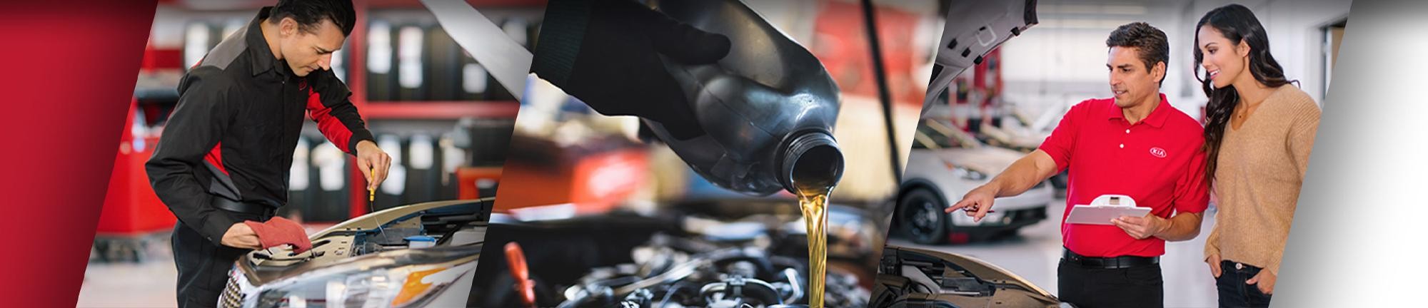 oil change banner