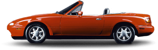 Red Mazda Model NA