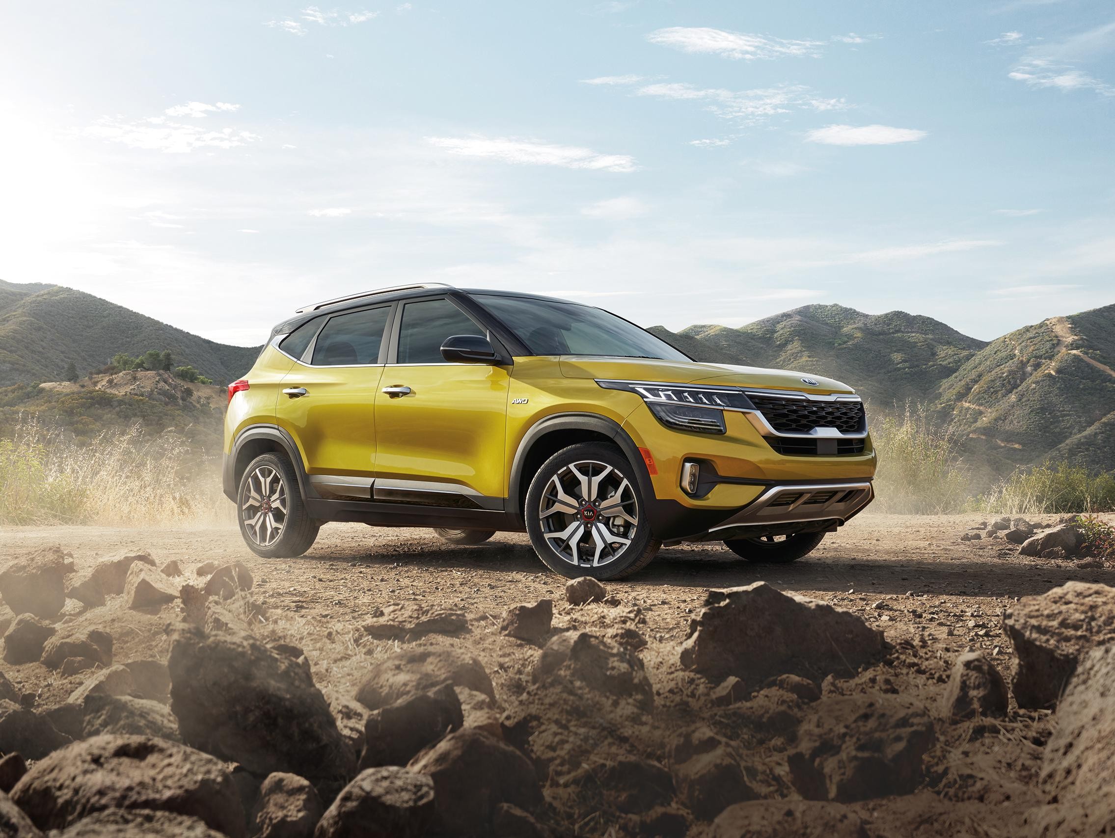 2021 Kia Seltos SX Yellow 