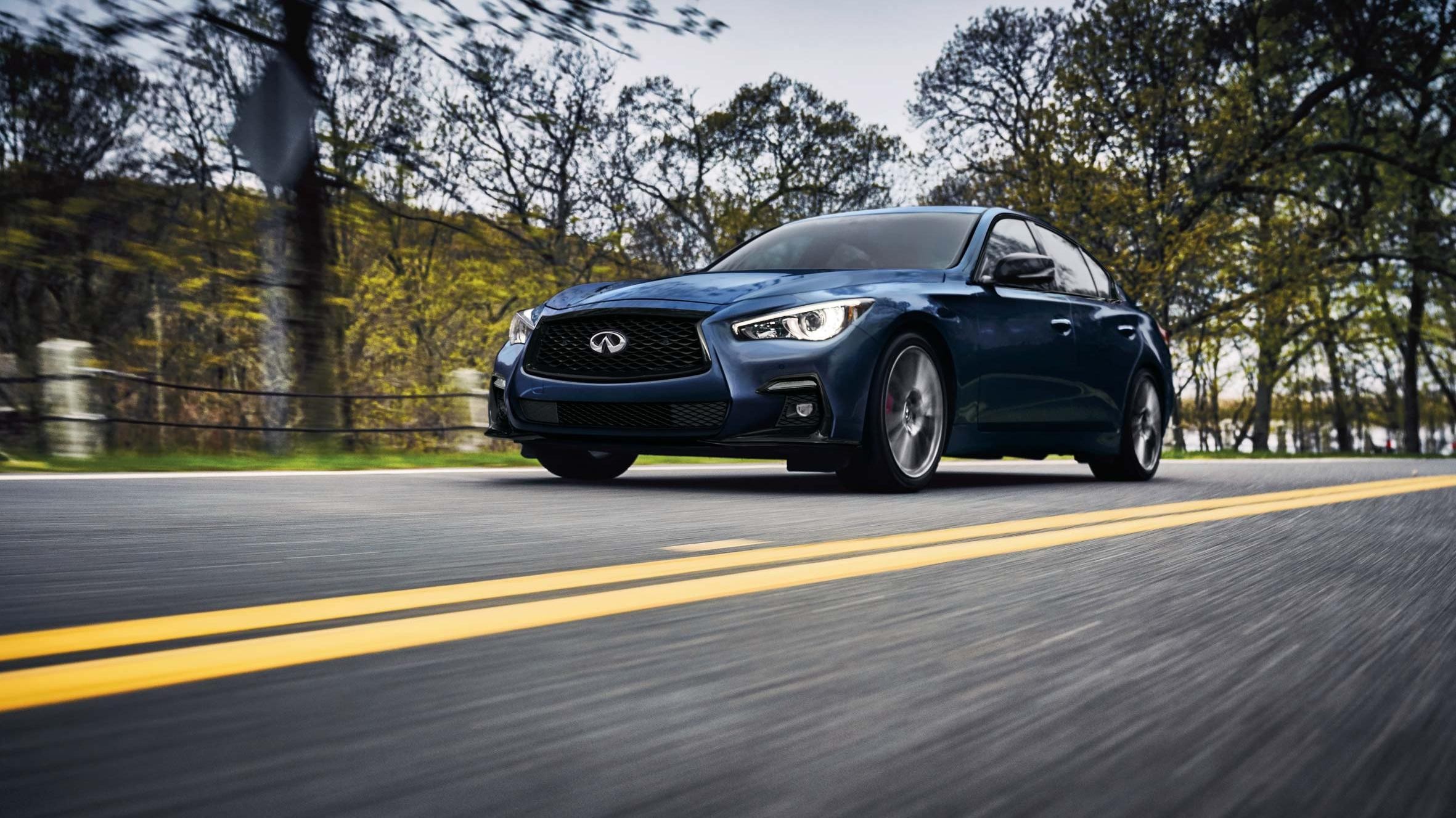 2021 INFINITI Q50 Blue