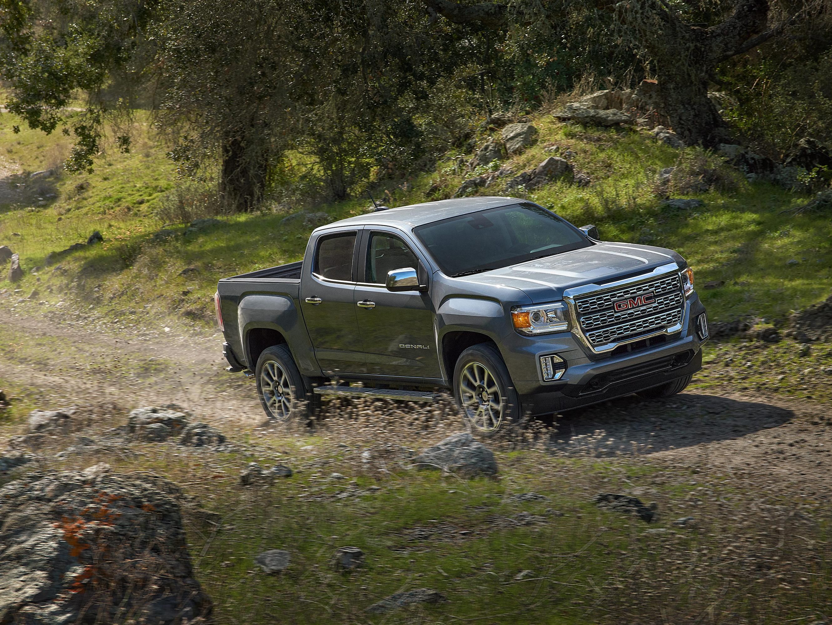 2022 GMC Canyon Denali Crew Cab Short Box Satin Steel 