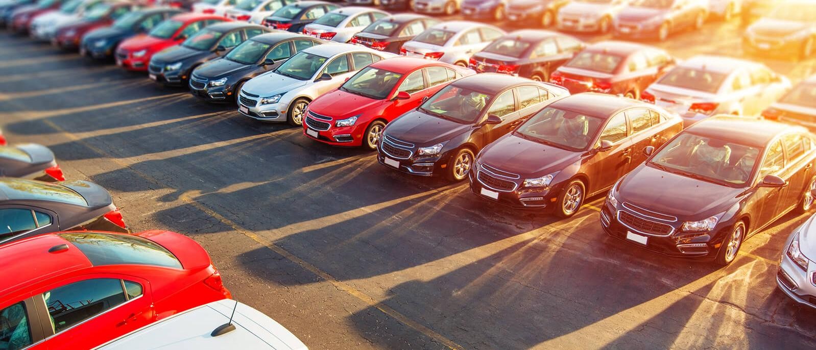 Dealership vehicle lot