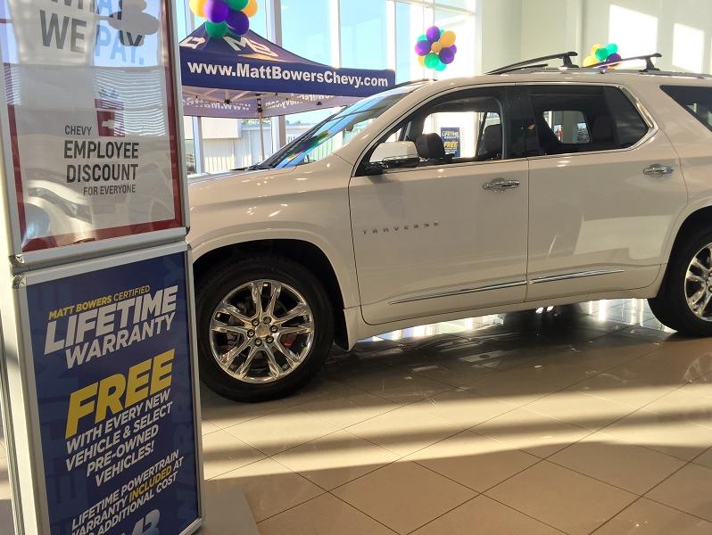 free chevy lifetime warranty
