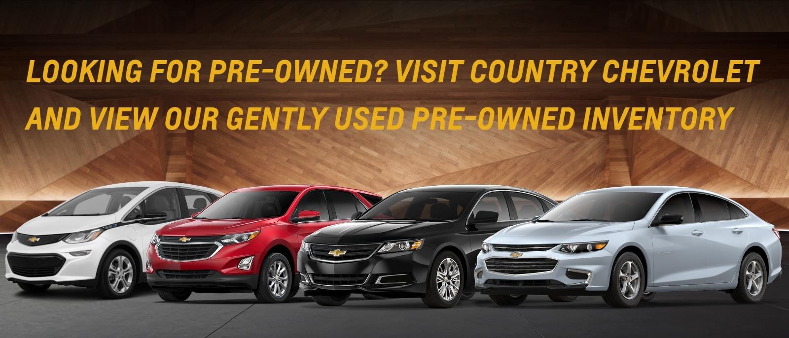 Looking for Pre-Owned