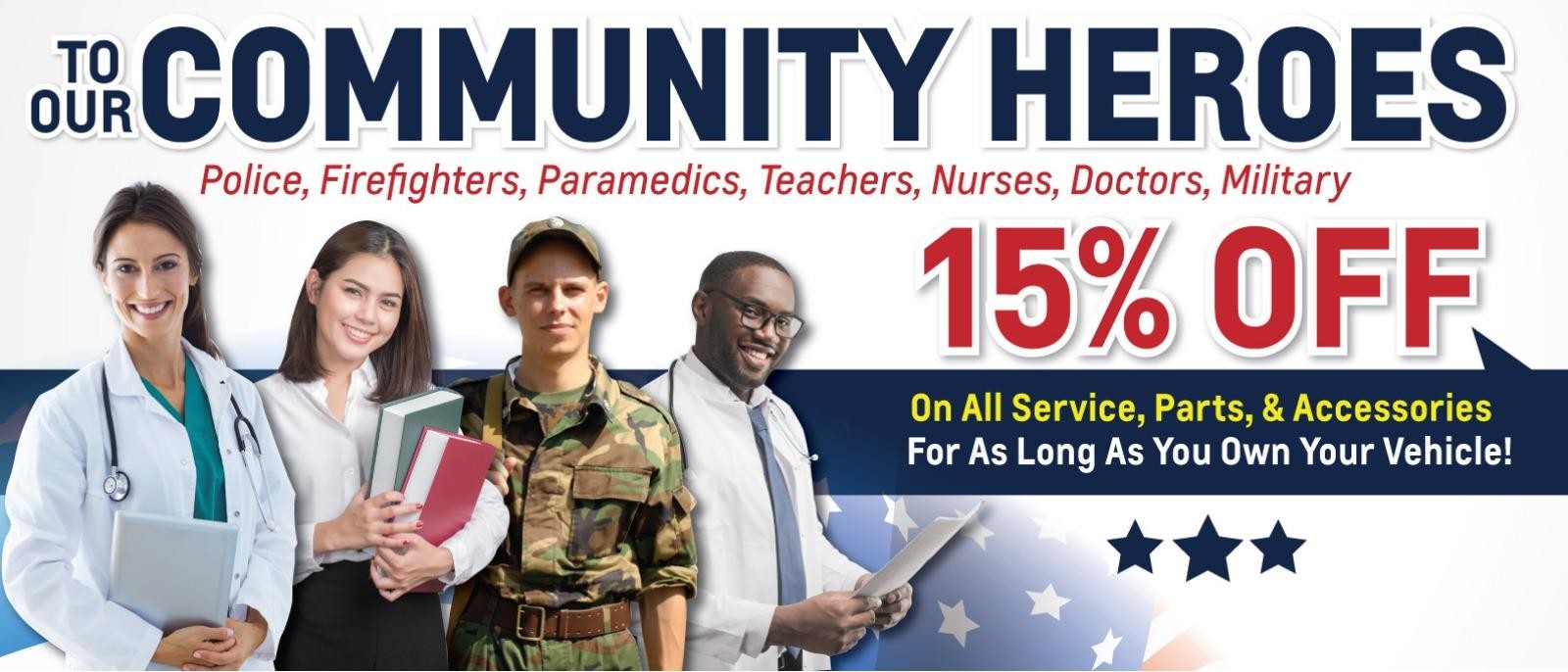 Police firefighter paramedic teacher nurse doctor military ems discount NJ