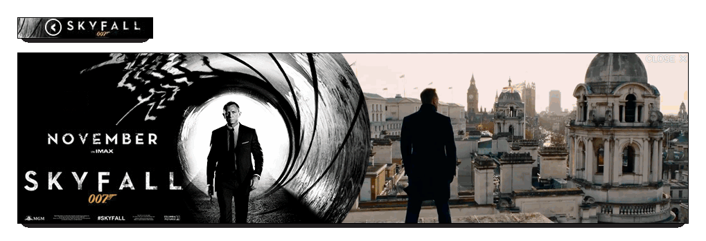 Animated Skyfall Banner