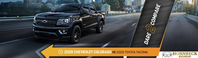 2020 Chevrolet Colorado vs 2020 Toyota Tacoma