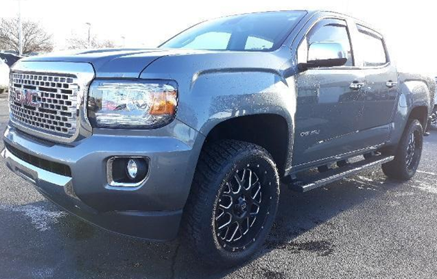 lifted 2019 GMC Canyon