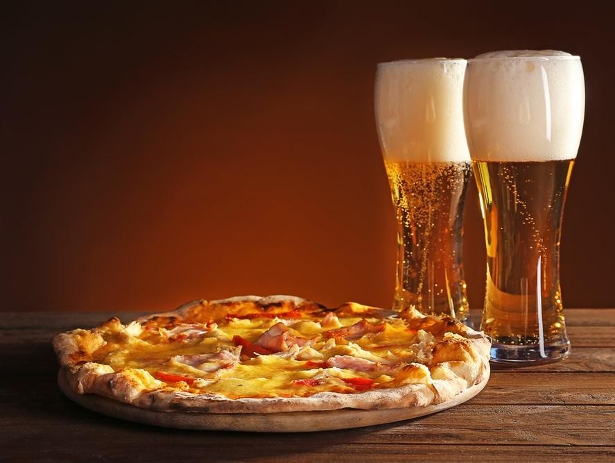Pizza and Beer 