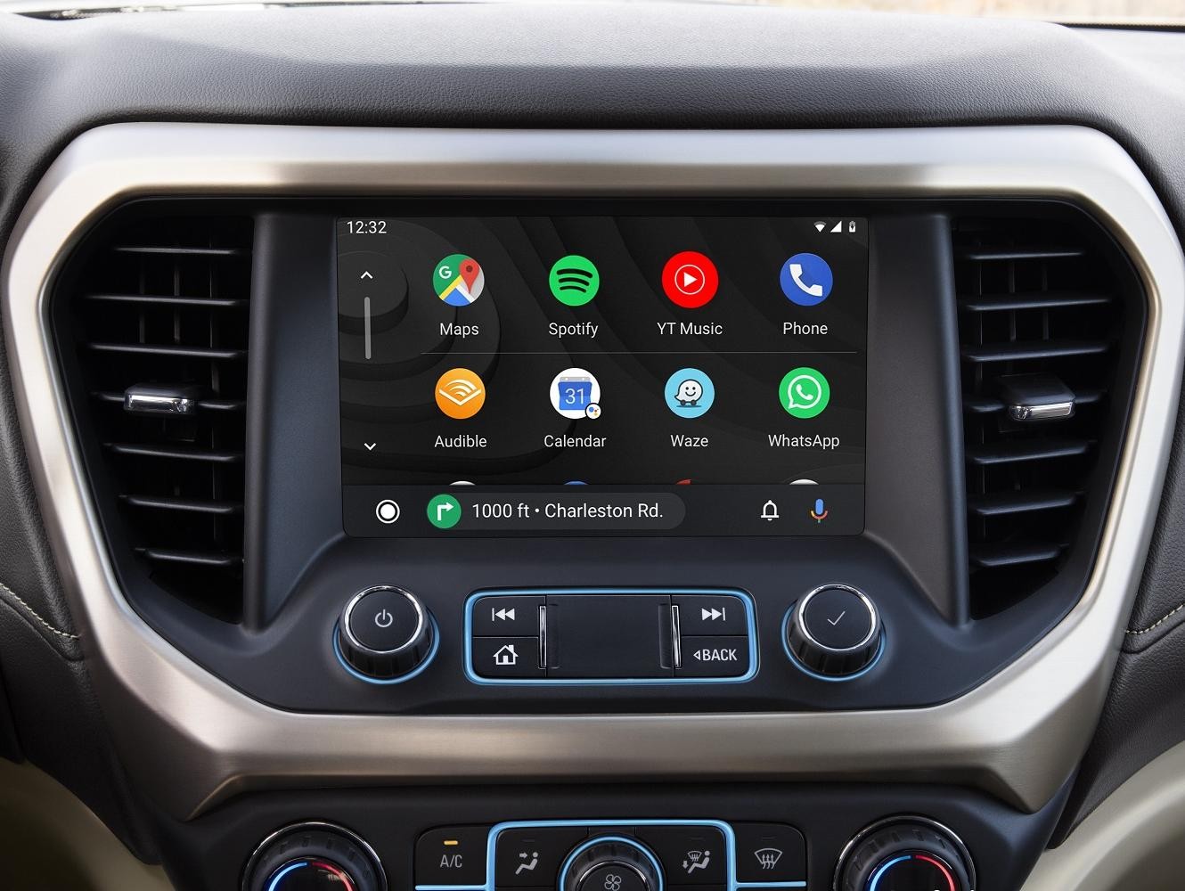 2020 GMC Acadia Interior Technology