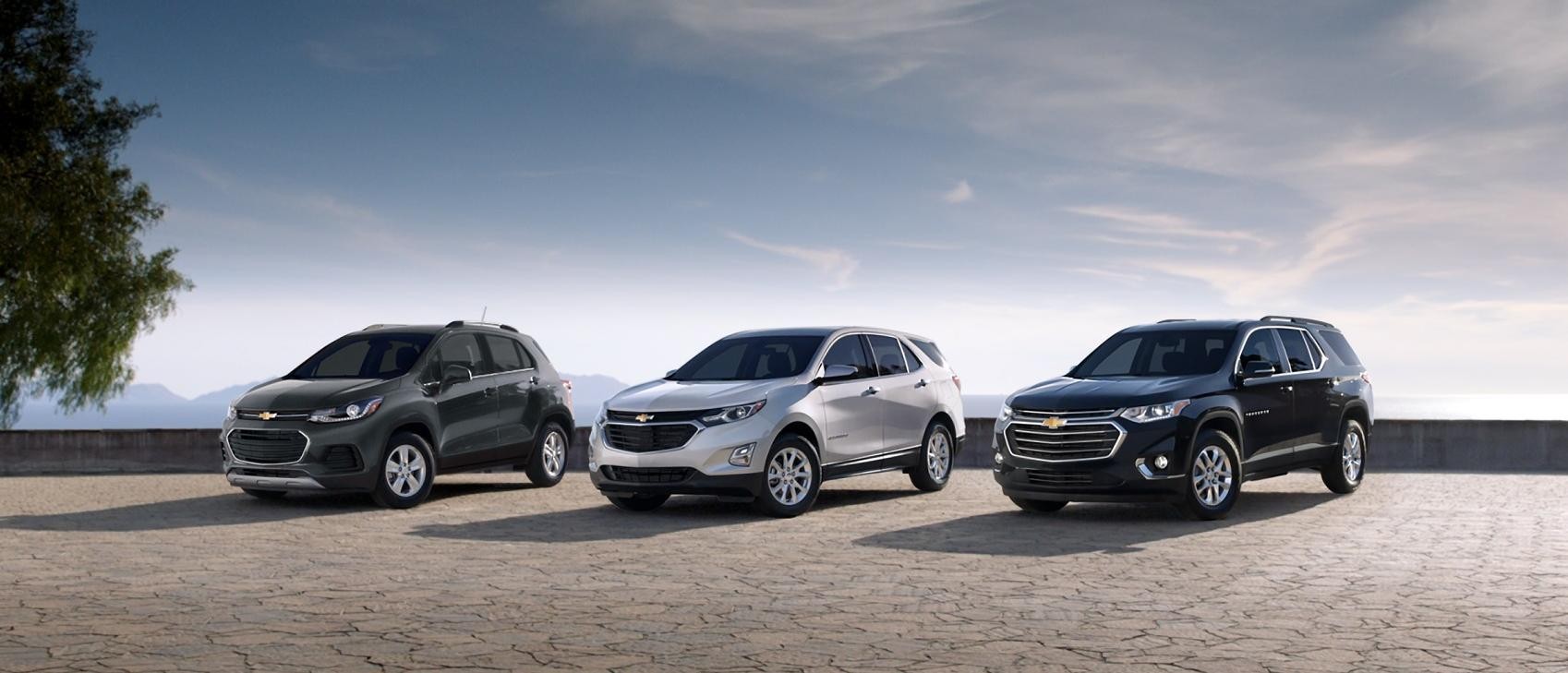 2019 Chevy Traverse Lineup 