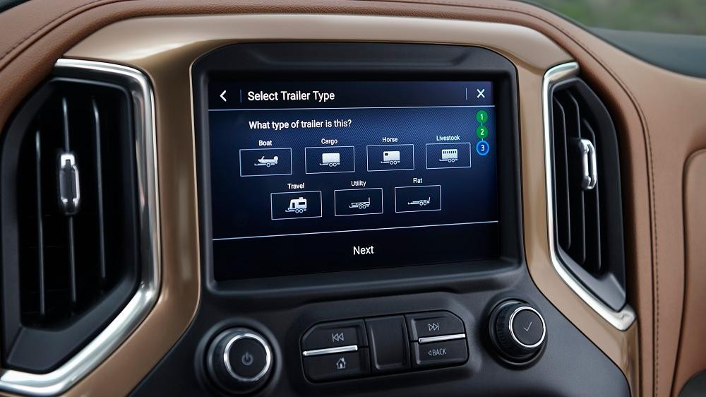 2019 Chevy Silverado Interior Technology