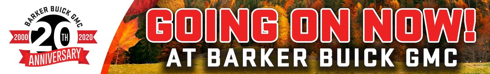 Barker Buick GMC 20th Anniversary
