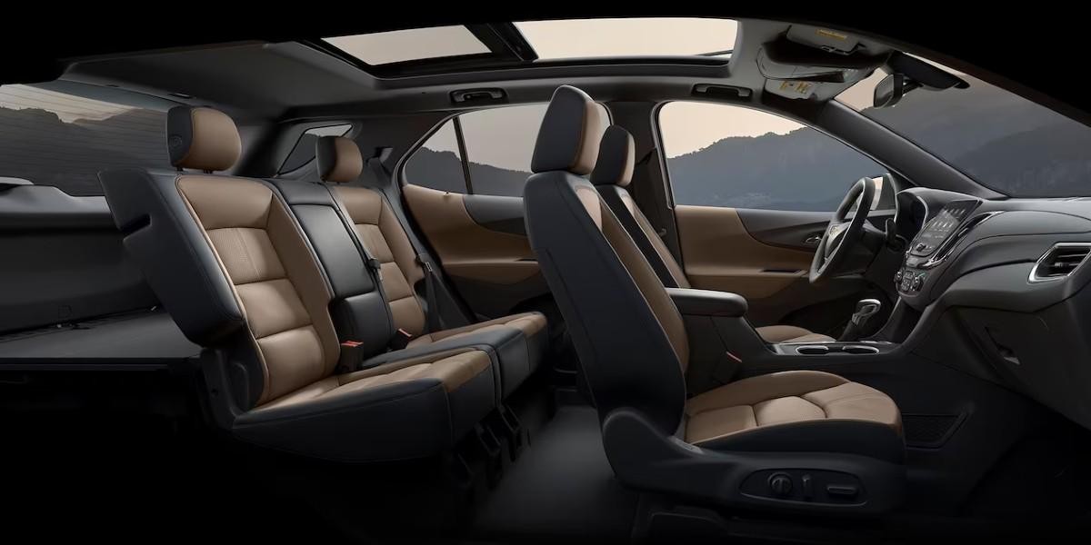 Interior space in the 2024 Chevy Equinox