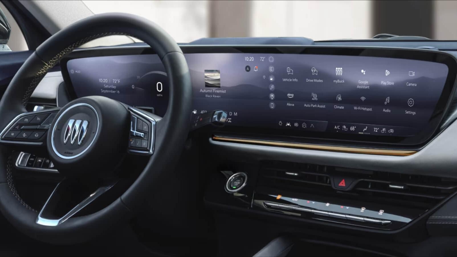 The 2025 Buick Envision interior and technology.