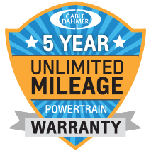 5 Year Unlimited Mileage Warranty 5 Year Unlimited Mileage Warranty