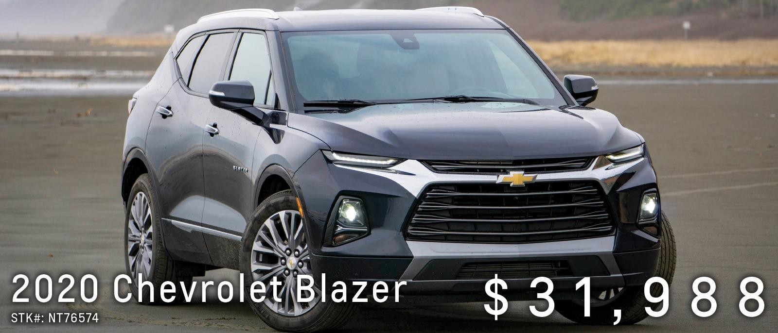 $31,988 STK#: NT76574 2020 Chevrolet Blazer