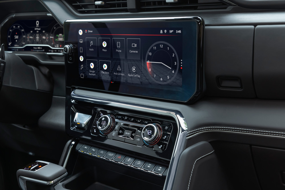 2022 Sierra 1500 AT4X Dashboard
