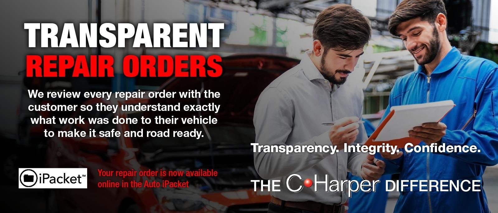 C Harper Transparent Repair Orders