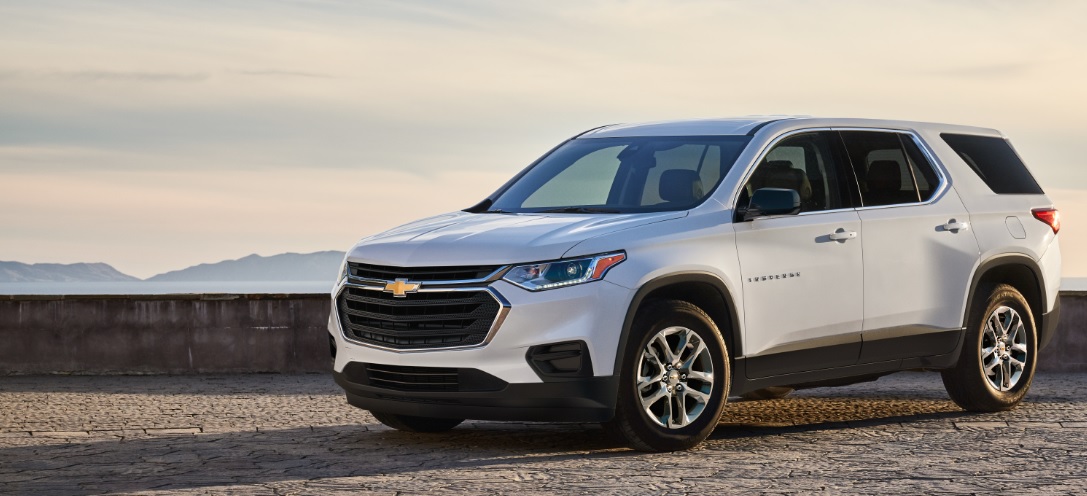 White 2020 Chevy Traverse in Wildwood FL