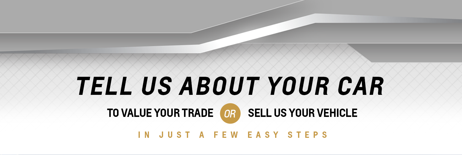 Tell us about your car | Banner