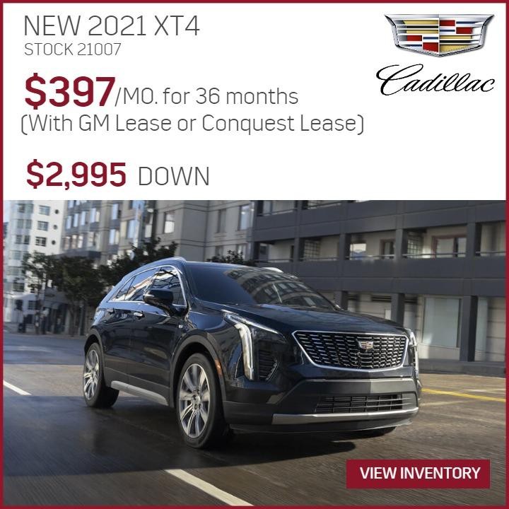 2021 XT4
Stock 21007
$397/mo. (With GM Lease or Conquest Lease and Costco Members)
$2,995 Down