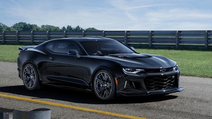Black 2019 Chevy Camaro