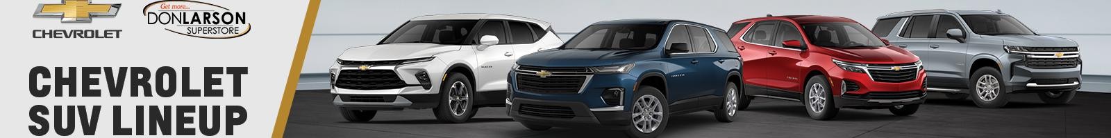 Chevrolet Lineup | Don Larson Chevrolet Buick GMC | Baraboo, WI