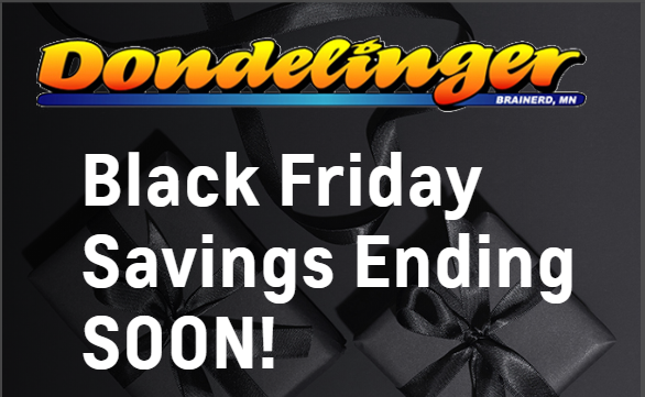 Black Friday Savings Ending Soon