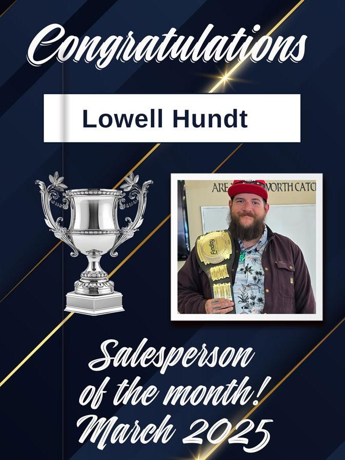 Salesperson of the month