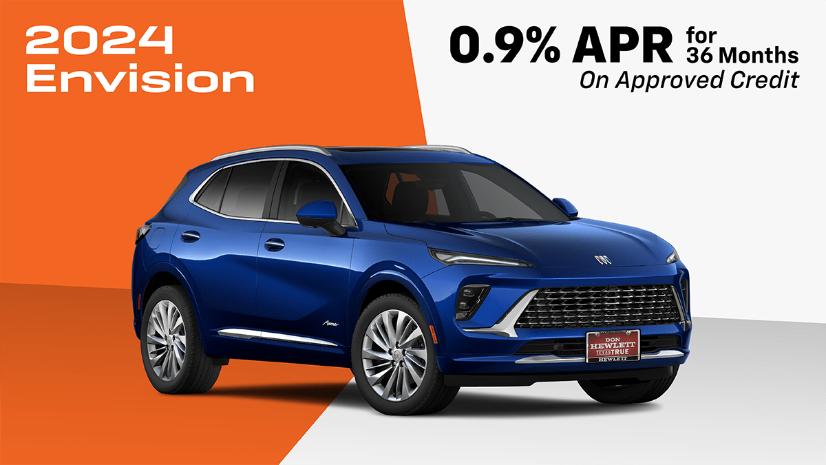 2024 Envision 0.9% for 36 Months Financing, On Approved Credit