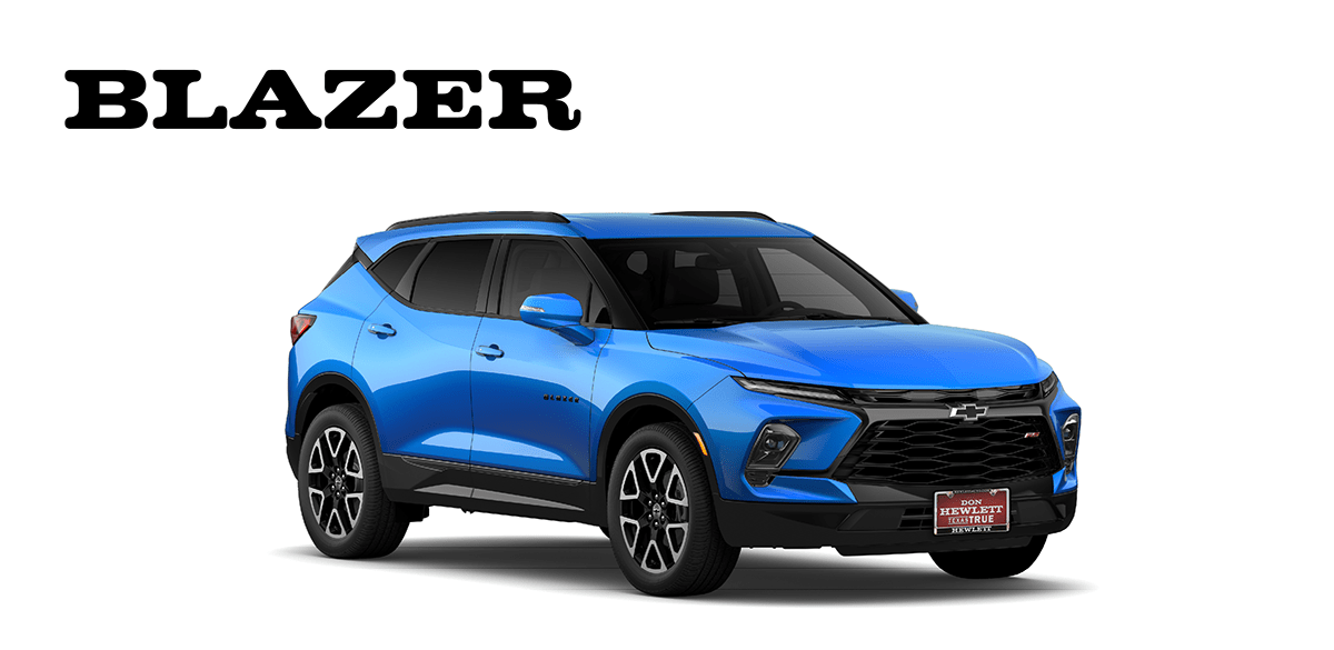 Blazer Specials at Don Hewlett Chevrolet Buick