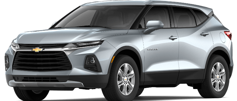 2019 Silver Chevy Blazer L
