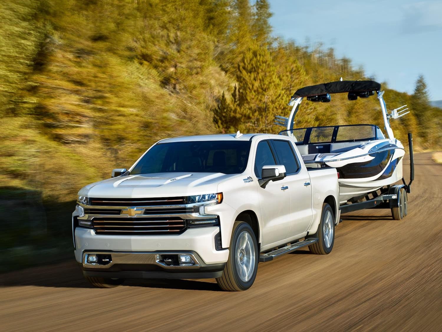 2019 Chevy Silverado 1500 Towing A Boat