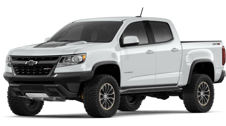 2019 White Chevy Colorado ZR2