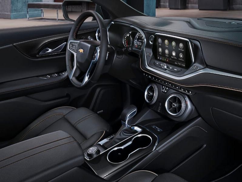 2019 Chevy Blazer Black Leather Interior Dashboard 2019 Chevy Blazer Black Leather Interior Dashboard