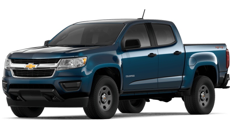 2019 Pacific Blue Chevy Colorado WT
