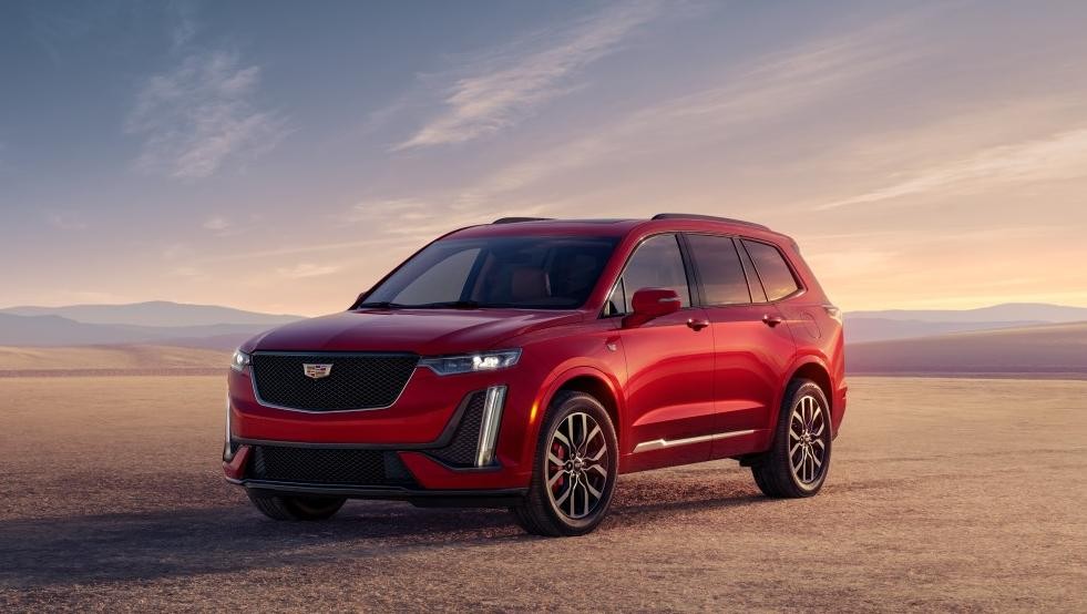 red 2025 Cadillac XT6